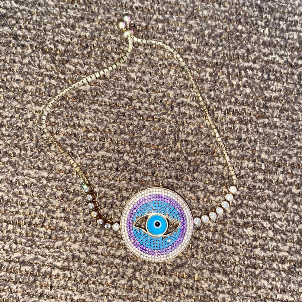 Hamsa adjustable bracelet